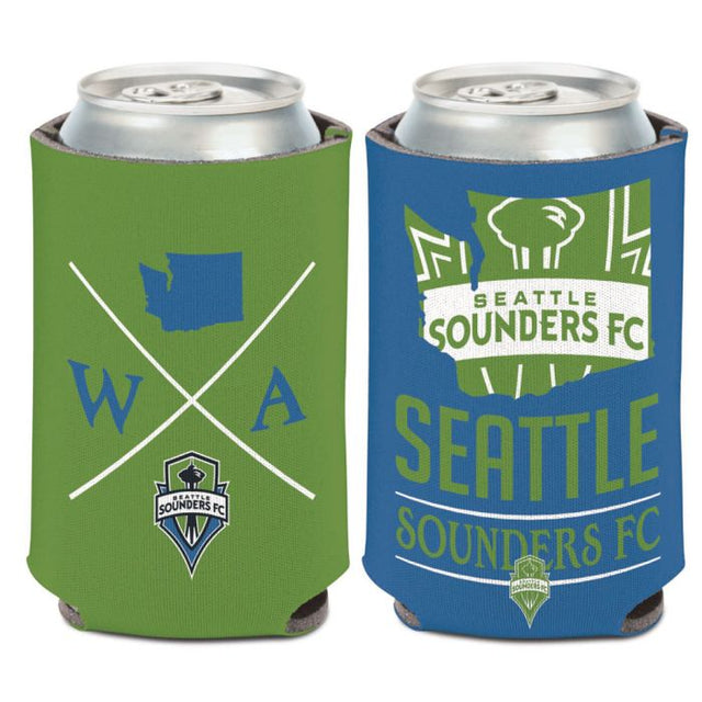 Enfriador de lata hipster de Seattle Sounders de 12 oz.