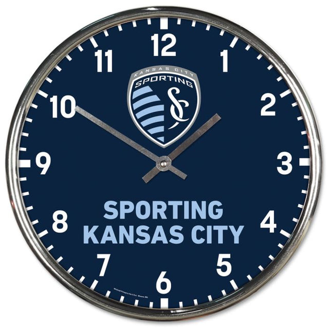 Reloj cromado Sporting Kansas City