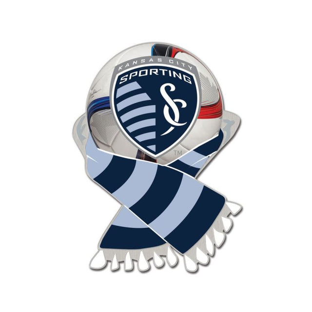 Tarjeta de joyería con pin de colección del Sporting Kansas City