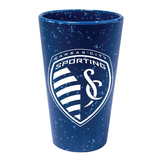 Sporting Kansas City Color 16 oz Silicone Pint Glass