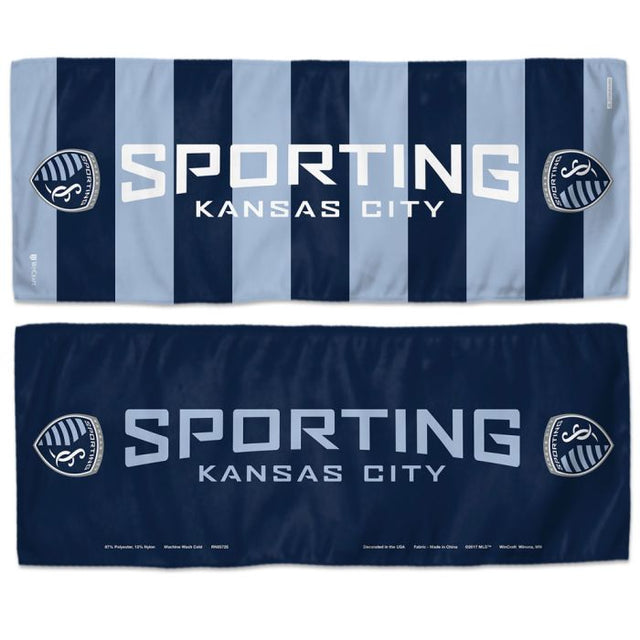 Toalla refrescante Sporting Kansas City de 12" x 30"