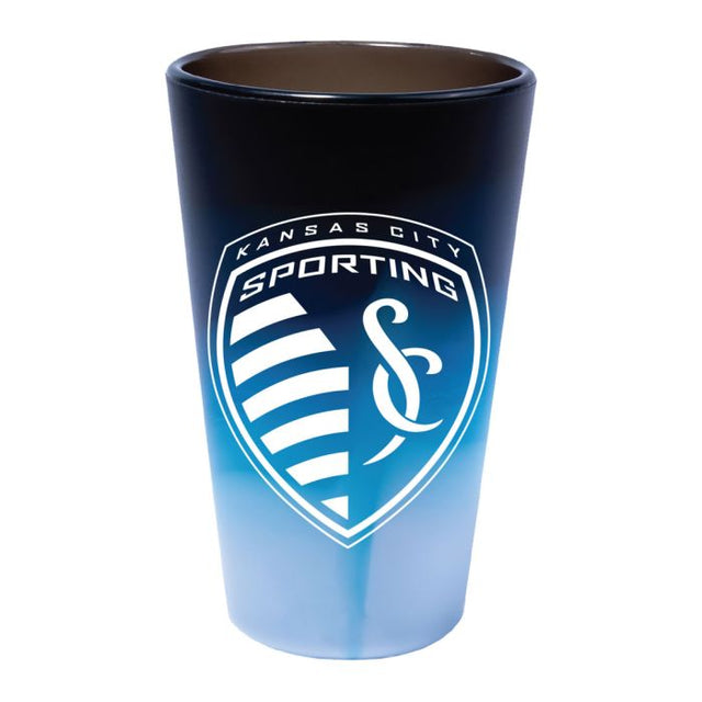 Vaso de pinta de silicona de 16 oz de Sporting Kansas City Fashion