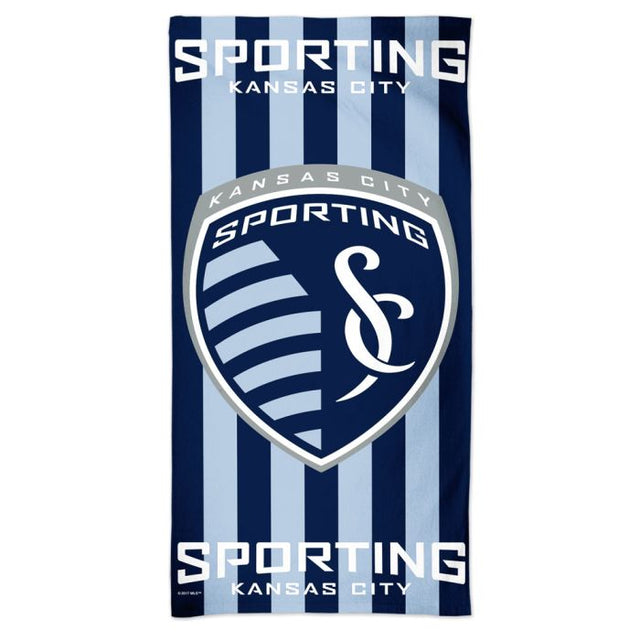 Toalla de playa Spectra con el logotipo de Sporting Kansas City de 30" x 60"