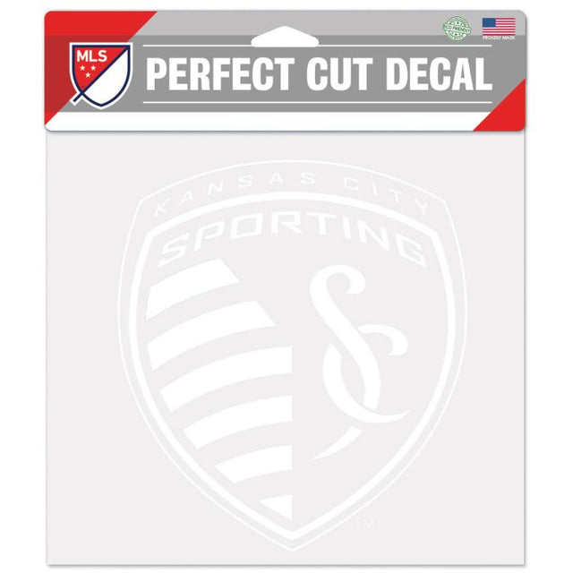 Calcomanías de Sporting Kansas City Perfect Cut de 8" x 8"