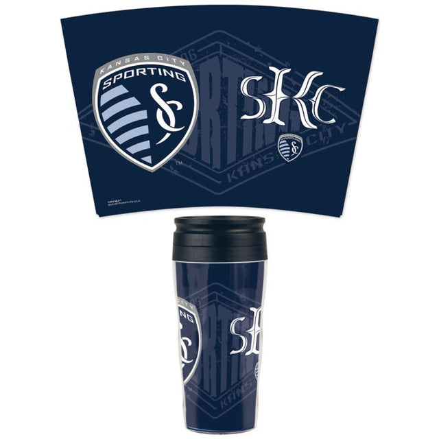 Taza de viaje Sporting Kansas City Contour de 16 oz.