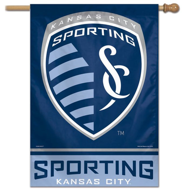 Bandera vertical del Sporting Kansas City de 28" x 40"