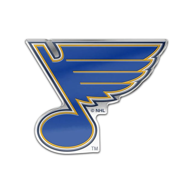 Insignia de automóvil de St. Louis Blues con color