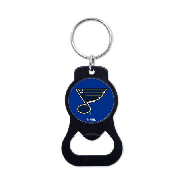 St. Louis Blues Black Bottle Opener Key Ring