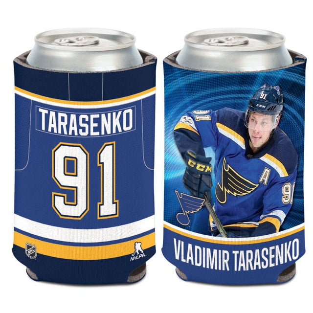 Enfriador de latas St. Louis Blues de 12 onzas Vladimir Tarasenko