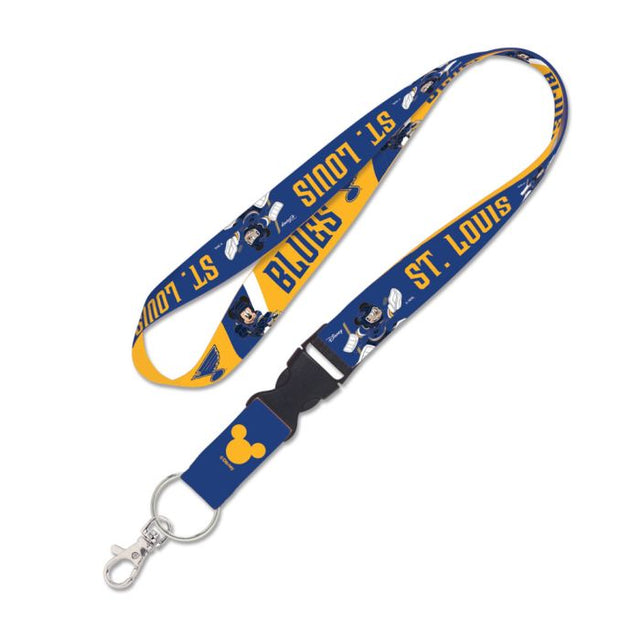 St. Louis Blues / Disney Lanyard w/detachable buckle 1"