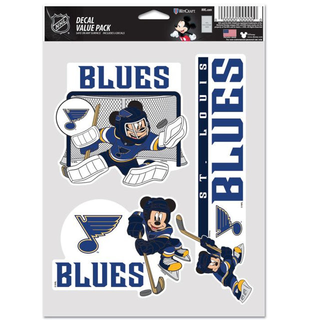 Paquete multiusos para 3 fans de St. Louis Blues/Disney