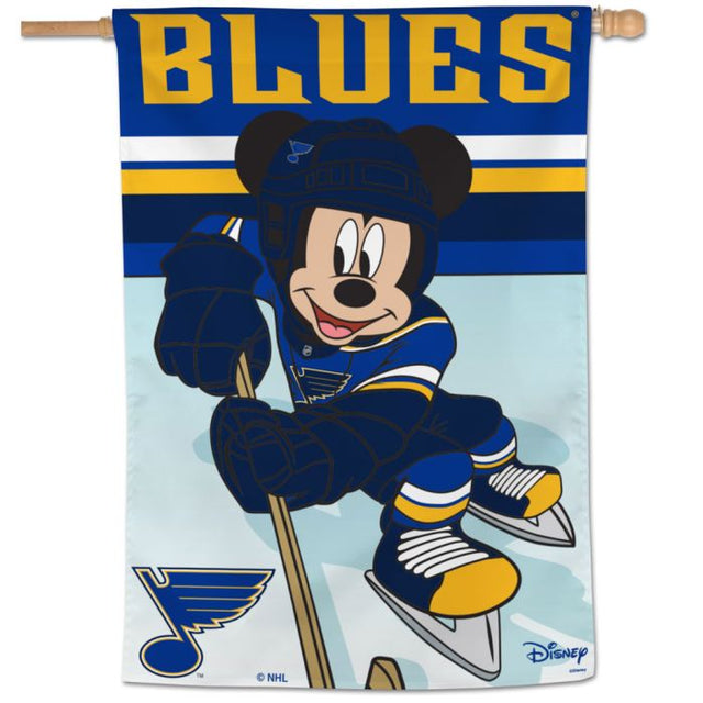 St. Louis Blues / Disney Vertical Flag 28" x 40"