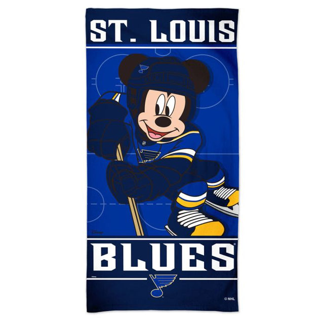 St. Louis Blues / Disney disney Spectra Beach Towel 30" x 60"