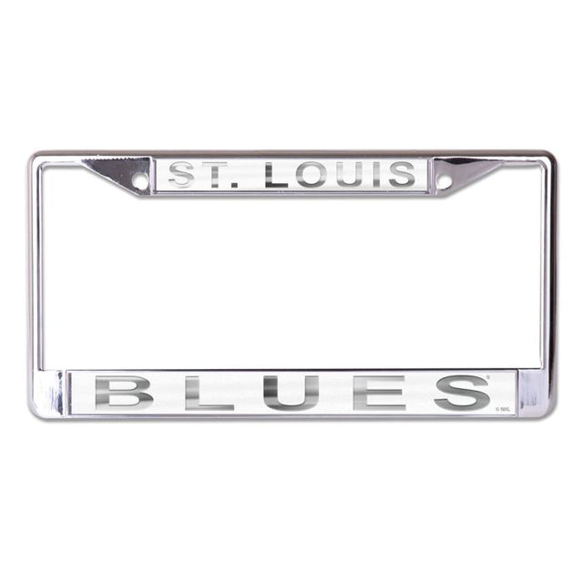 St. Louis Blues FROST Lic Plt Frame S/L Printed