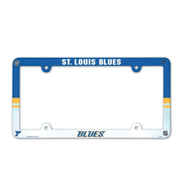 Marco de matrícula de St. Louis Blues a todo color