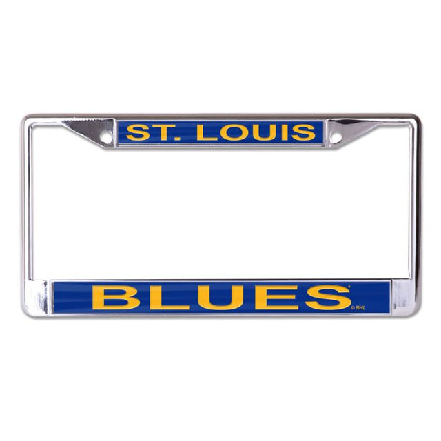 St. Louis Blues Lic Plt Frame S/L Printed