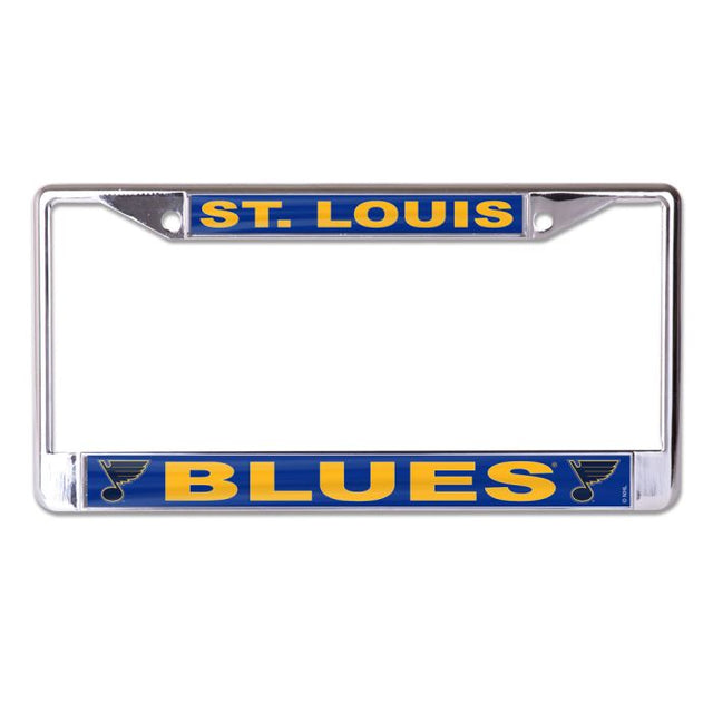 St. Louis Blues Lic Plt Frame S/L Printed