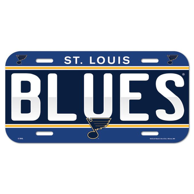 St. Louis Blues License Plate