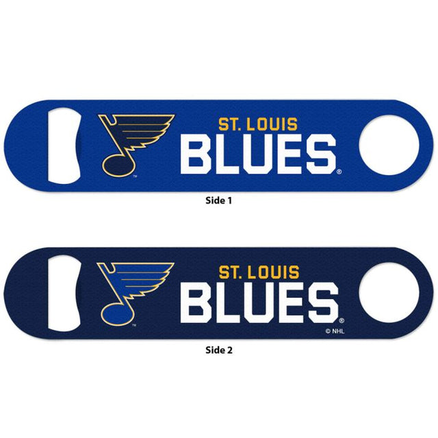 St. Louis Blues Metal Bottle Opener 2 Sided