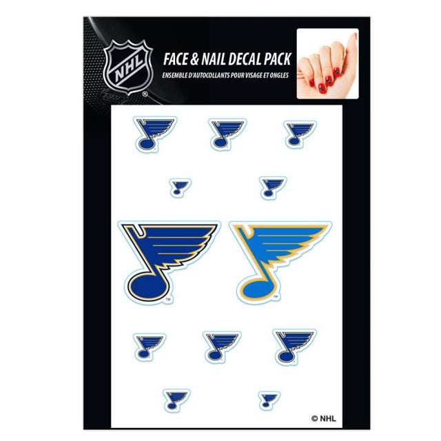 St. Louis Blues Nail Cals