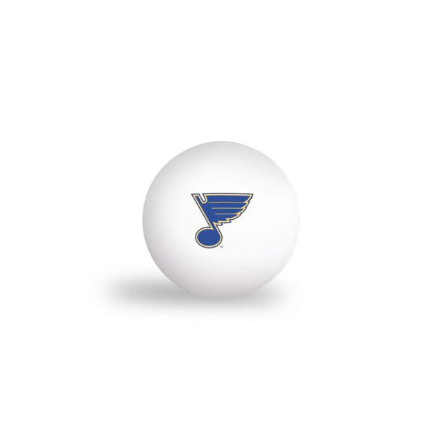 Pelotas de ping pong de los St. Louis Blues (paquete de 6)