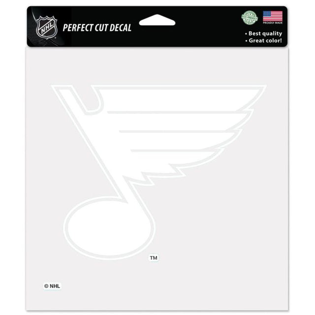 St. Louis Blues Perfect Cut Decals 8" x 8"