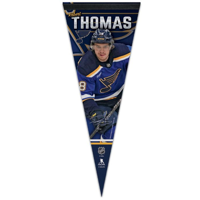 St. Louis Blues Premium Pennant 12" x 30" Robert Thomas