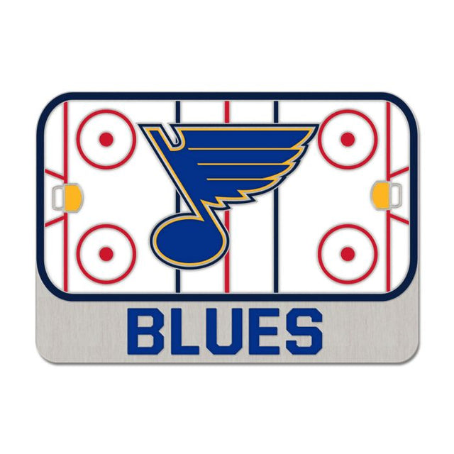 Tarjeta de joyería con pin esmaltado de colección RINK de St. Louis Blues