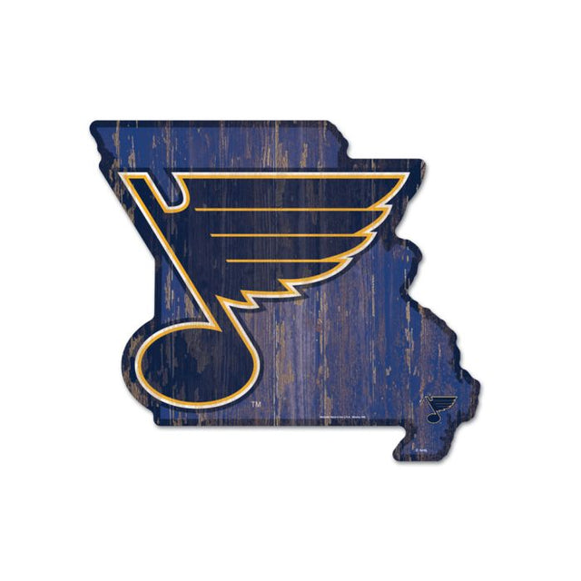 St. Louis Blues STATE SHAPE