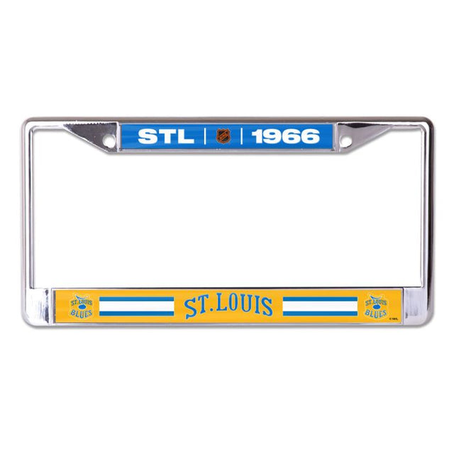 Edición especial St. Louis Blues Lic Plt Frame S/L Impreso