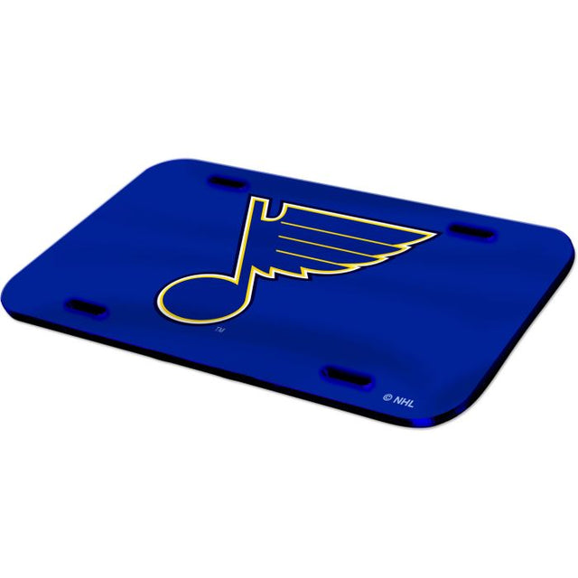 St. Louis Blues Specialty Acrylic License Plate