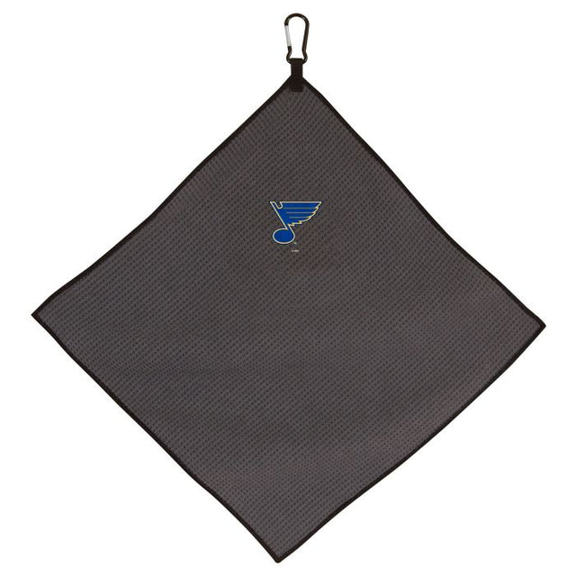 St. Louis Blues Towel - Grey Microfiber 15" x 15"