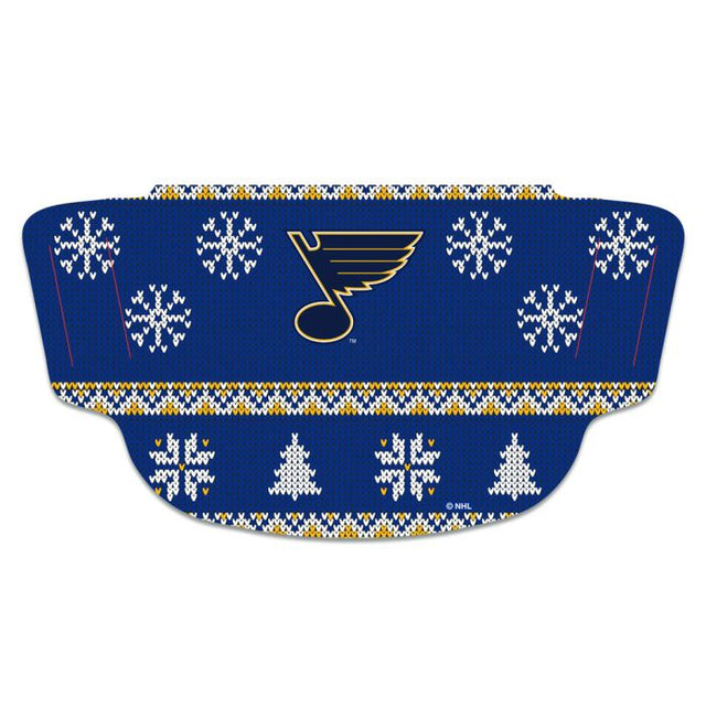 St. Louis Blues / Ugly Sweater Ugly Sweater Fan Mask Face Covers