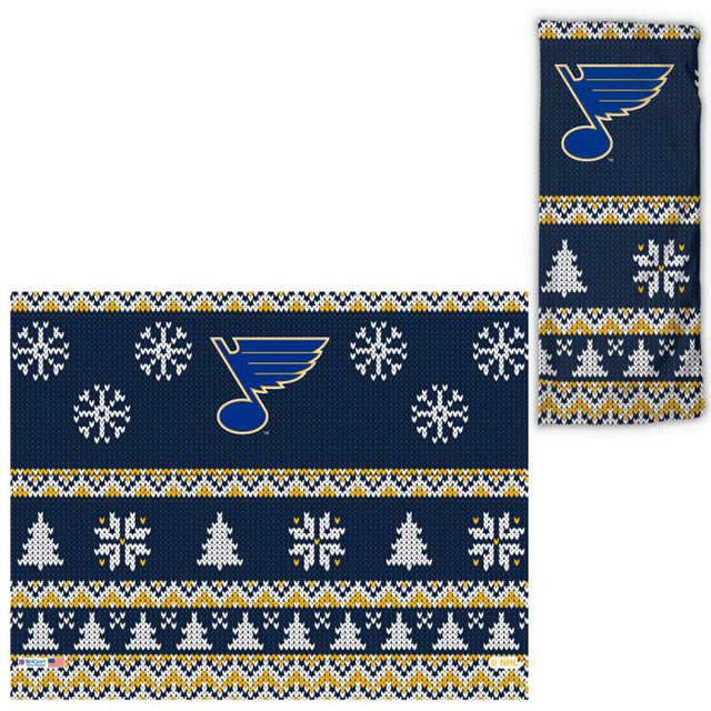 St. Louis Blues / Ugly Sweater Ugly Sweater Fan Wraps