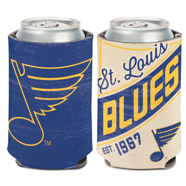 St. Louis Blues / Vintage Enfriador de latas vintage de 12 oz.