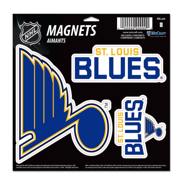 St. Louis Blues Vinyl Magnet 11" x 11"