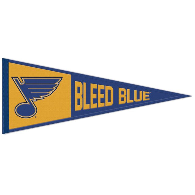 St. Louis Blues Wool Pennant 13" x 32"