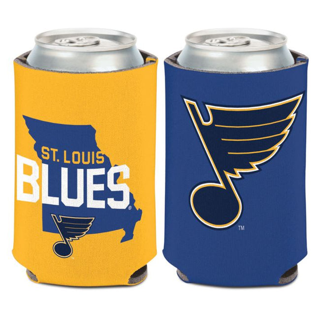 Enfriador de lata estatal St. Louis Blues de 12 oz.