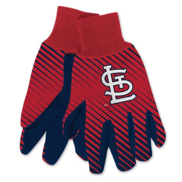 Guantes de dos tonos para adultos de los St. Louis Cardinals