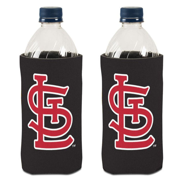 Enfriador de lata negro St. Louis Cardinals de 20 oz.