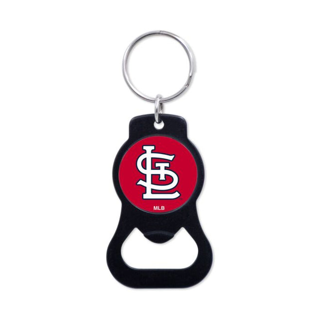 St. Louis Cardinals Black Bottle Opener Key Ring