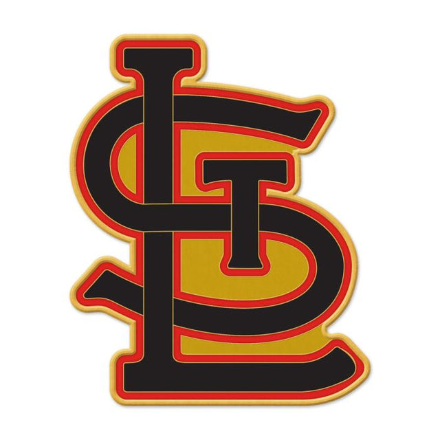 St. Louis Cardinals Black / Orange Collector Enamel Pin Jewelry Card