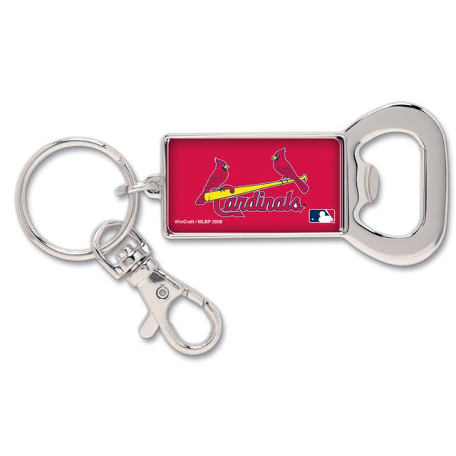 St. Louis Cardinals Bottle Opener Key Ring Rectangle