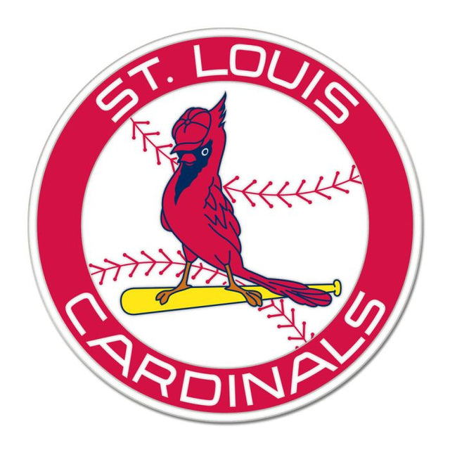 St. Louis Cardinals COOPERSTOWN Collector Enamel Pin Jewelry Card