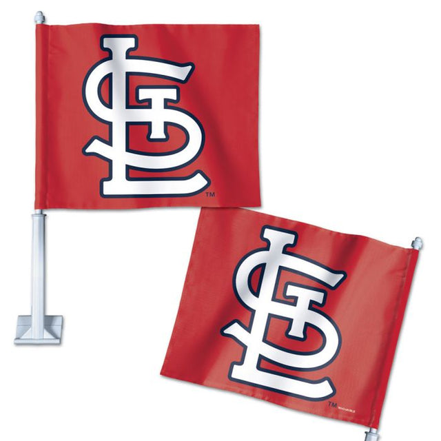 Bandera para auto de los St. Louis Cardinals de 11,75" x 14"