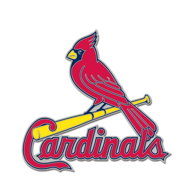 Tarjeta de joyería con pin esmaltado de colección de los St. Louis Cardinals