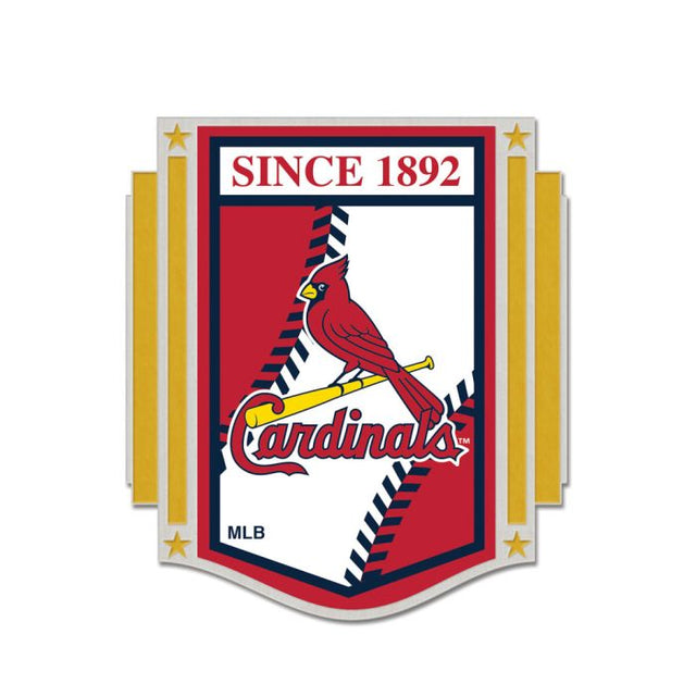 Tarjeta de joyería con pin de colección de los St. Louis Cardinals