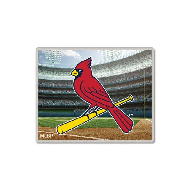 Tarjeta de joyería con pin de colección de los St. Louis Cardinals