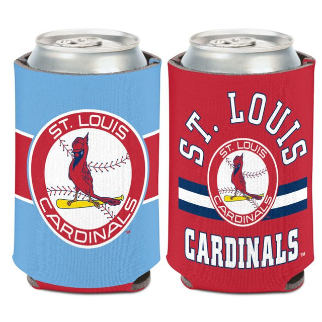 Enfriador de latas St. Louis Cardinals / Cooperstown STRIPE de 12 oz.