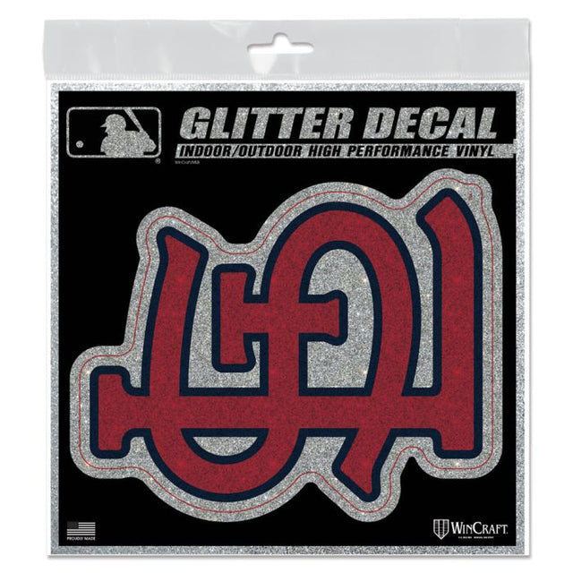 St. Louis Cardinals Decal Glitter 6" x 6"